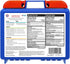 Be Smart Get Prepared 110 pc First Aid Kit for Home, Office, Car, School, Travel, Emergency