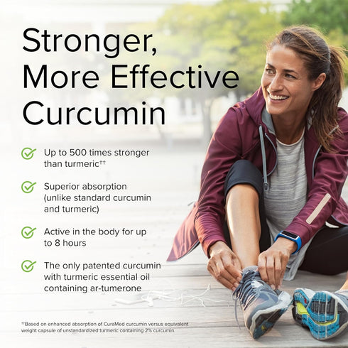 Terry Naturally CuraMed 375 mg Curcumin Complex, 60 Softgels, Superior Absorption BCM-95