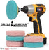 Drill Brush Cleaning Supplies - Bathroom Accessories, Scrub Pads for Shower, Bathtub, and Hard Water Stains