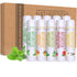 Naturistick Premium Beeswax Lip Balm - 100% Natural Lip Care for Dry, Chapped Lips, 10 Pack Assorted Scents, Made in USA