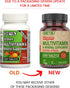 DEVA Vegan Iron-Free Multivitamin & Mineral Supplement, 90 Tiny Tablets with Vitamin C, D2, E & B-Complex
