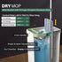 Set 4 JOYMOOP Mop and Bucket with Wringer, Flat Mops for Floor Cleaning, Wall Mop Cleaner with Long Handle, Hardwood