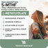 L-Methylfolate 15mg (Bioactive B9 Folate) plus Methyl B12, D3, Taurine & NAC | Professional Strength Active 5-MTHF Supplement | Supports Mood, Nerve Health, Cognition & Methylation* | 60 Capsules