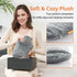 Pocket2L samply Hot Water Bottle with Soft Thick Faux Fur Cover and Hand Hot Water Bag for Hot Compress, Pain Relief