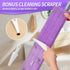 24" Microfiber Mops for Floor Cleaning, Dry and Wet Mop for Hardwood, Laminate, Tile, Vinyl Floors with 4 Washable Pads