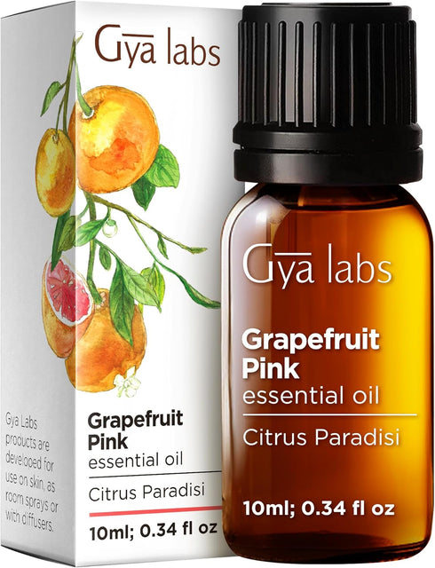 Set Set 2x0.34 oz Juniper Essential Oil for Skin & Grapefruit Essential Oil for Diffuser - Aromatherapy Grade Essential