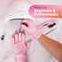 SUNUV LED Gloves for Gel Nails, UPF 50+ Anti UV Gloves for Nail Techs, Professional UV Protection