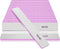 Nail Files for Acrylic Nails, 50pcs 80/80 Grit Bulk Reusable Coarse Square Jumbo Set, Manicure Tools