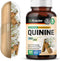BIO KRAUTER Quinine for Leg Cramps Capsules, 500 mg - 100 Count - Vegan, No Fillers