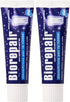 Biorepair Toothpaste "Dentifricio per la Notte" (Intensive Night Repair) 2.5 oz Tube, Pack of 2, Italian Import