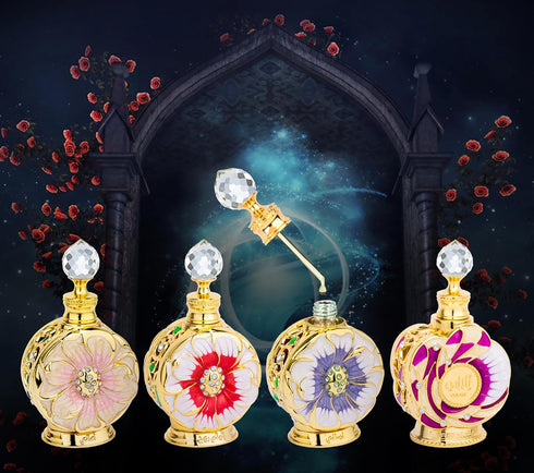 Swiss Arabian Yulali Luxury Personal Perfume Oil Fragrance, 0.5 Oz - Long Lasting Aroma