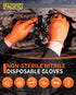 PACIFIC PPE Nitrile Disposable Gloves, Heavy Duty Orange Gloves, 8 mils, XX-Large, 100 Count, Industrial Mechanic