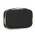 Yarwo Portable Makeup Brushes Bag for Brushes (up to 9.4") and Cosmetic Essentials, Black (BAG ONLY, PATENTED DESIGN)