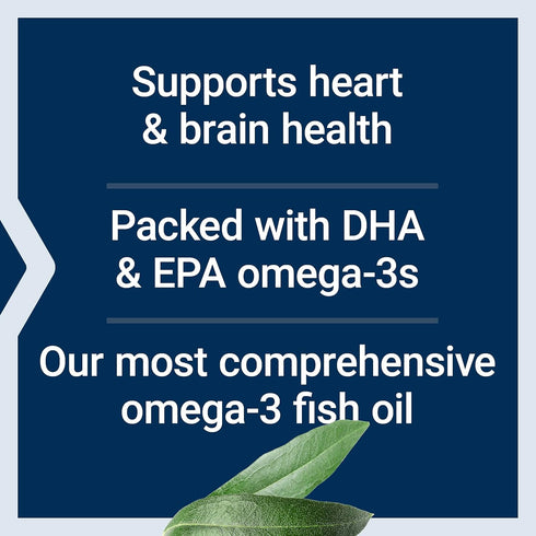 Life Extension Super Omega-3 Plus EPA/DHA Fish Oil, 120 Softgels, Heart, Brain & Joint Health Support
