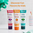 Himalaya Botanique Kids Toothpaste, Herbal Orange Flavor, Fluoride-Free, 4 Oz, 1 Pack, Gentle & Vegan