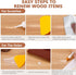Wood Furniture Repair Kit, 34 Pcs Wood Filler Putty for Scratch Repair, Vinyl Floor Repair Kit for Holes