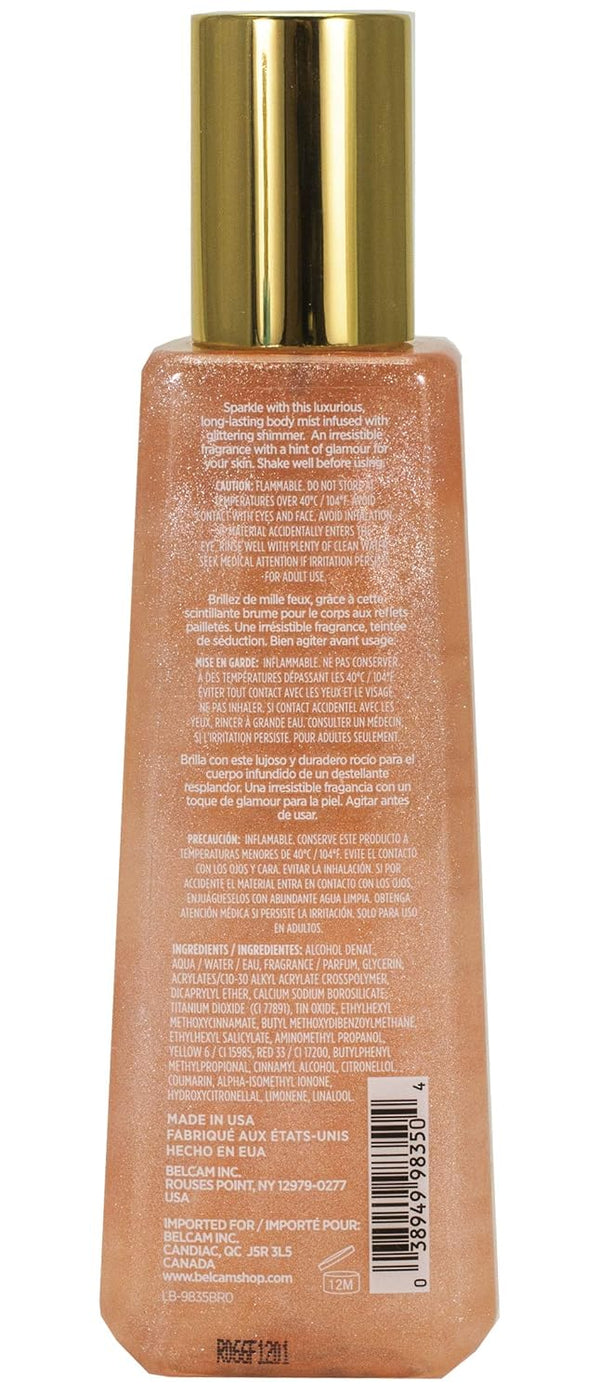Luxe Perfumery Vanilla Rose Shimmer Mist, 236 mL