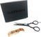 Lucky Franc's Beard Grooming Kit with Japanese Scissors & Handmade Mini Combs for Men, Mustache Trimming
