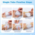 Pack 25 Foley Catheter Stabilization Device, Self Adhesive Catheter Tube Urinary Leg Bag Holder Sticker, Catheter