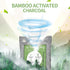 12 Pack Bamboo Air Purifying Bags, Activated Charcoal Odor Absorbers, Natural Car Air Freshener, Shoe Deodorizer
