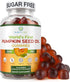 Sugar-Free Pumpkin Seed Oil Gummies 4,000mg/serving for Hair Growth, Skin, Prostate Health, 60 Chews, Immune Support