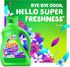 Gain + Odor Defense Liquid Laundry Detergent, Super Fresh Blast Scent, 88 Oz, 61 Loads, HE Compatible