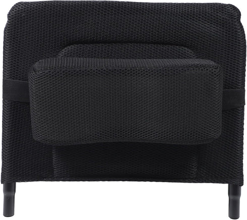 Healeved 1 Set Manual Wheelchair High Back Mesh Accessories Wheel Chair for