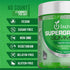 IMPACT Supergreens Fiber Gummies - Sugar-Free - Vegetarian Fiber Gummies for Adults Improved Immunity, Skin & Gut Health Superfoods Supplement - Veggie Gummies - 60 Fiber Supplement Gummies