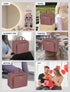 Travel Toiletry Bag for Women, Large Capacity with Hook, Portable Hanging Makeup Bag for Full Sized Toiletries