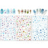 TailaiMei 15 Sheets Christmas Nail Stickers, 7 Sheets Nail Wraps and 8 Sheets Nail Decals for DIY Nail Art