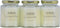 Just Makes Scents 3 Pack - Eucalyptus Mint Scented Candles | Fresh Spearmint and Relaxing