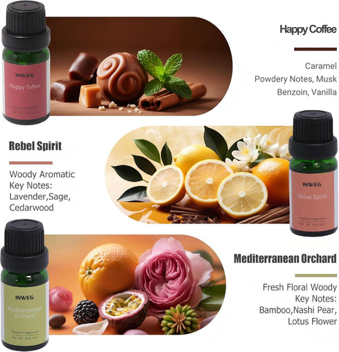 Set, Essential Oil Pure Bliss Fragrance Oils for Diffuser, Aromatherapy Collection, All Seasons Scents (Sweet Dreams)