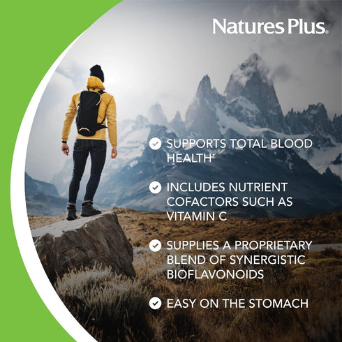 NaturesPlus Hema-Plex Iron - 60 Fast-Acting Softgels, Pack of 2, 85 mg Elemental Iron + Vitamin C - 40 Servings