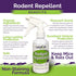 Peppermint Oil Spray for Rodents Plus Cinnamon Oil - MAX Power Mouse Repellent (2 Pack) by Lazy Cat