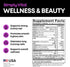 Biotin Vitamins for Hair, Skin & Nails - Biotin 5000mcg, Keratin & Collagen - Hair Supplement for Women & Men with Marine Collagen Peptides & B Complex - Hair Vitamins Made in USA - 60 Caps
