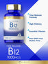 Carlyle Vitamin B12 10,000 mcg Time Release Tablets, 250 Count - Vegetarian, Non-GMO, Gluten Free