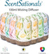 ScentSationals Essential Oil Diffuser - Aromatherapy Diffuser for Living Room or Bedroom, Lemon Drop Scent