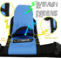 HolsterYR-1KD-Blue Massage Bottle Bag Massage Therapist Holster Massage Lotion Holster Massage Oil