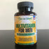Men's Multivitamin Supplement for Energy, Focus, Performance, Vitamins A, C, D, E & B12, 60 Capsules Made in USA