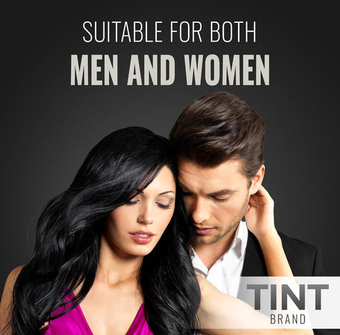 TINT Root Cover Up Hair Powder for Women & Men, Black, Gray Cover Up, Root Touch Up Hair Color Powder