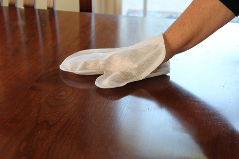 Artisan DUSTING MITT Replaces Microfiber Cloths, Grabs Dust and Pet Hair, 20 Dual-Sided Disposable Mitts