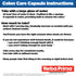 Yerba Prima Prebiotic Colon Care Capsules, 400 Caps, Five Forms of Fiber Plus FOS for Digestive Support