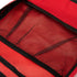 Red First Aid Bag Empty Travel Rescue Pouch for Medicine Storage, Emergency Bag for Car Home Office Kitchen Sport
