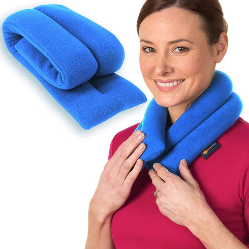 SunnyBay Microwave Heating Pad, Microwavable Neck and Shoulder Wrap for Pain Relief
