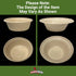 Durable Biodegradable Leak-Proof 11.5 oz Disposable Bowls 25 Pk. Sturdy Plant-Based Gluten-Free Compostable Container