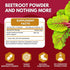 healblend Organic Nitric Oxide Beet Root Capsules 1300mg - Nitric Oxide Booster, Support Immune System - 120 Count