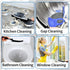 MixS Live 8Pcs Set,Heavy Hard Bristle Crevice Cleaning Brush Duty Grout Brush Kit, Deep Clean Brush for Stove, Window