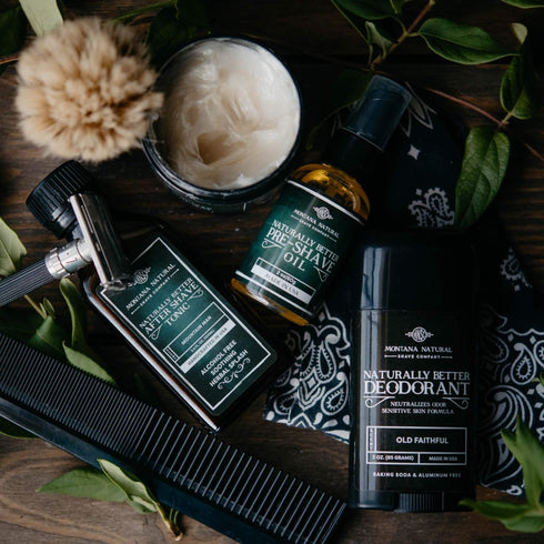 MNSC Old Faithful Deodorant - Magnesium & Activated Charcoal, Sensitive Skin Formula, Aluminum-Free, Plant-Derived