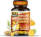 VEGATOT Organic Nattokinase Complex 7,500mg - 10IN1 Formula with Vitamin D3, Niacin, K2, Zinc, CoQ10, 150 Count