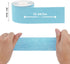 Kinesiology Tape (4 Pack) Athletic Tape 16.4ft Water Resistant Kinetic Uncut Sports Tape for Knees, Ankles, Shoulder, Pain Relief, Injury Recovery and Physio Therapy (4 rolls ice blue)